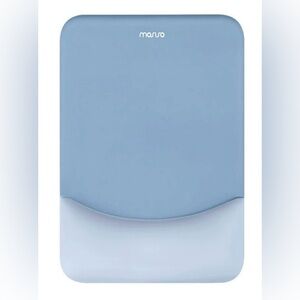 NWOT Mosiso Ergonomic Mouse Pad w/ Wrist Rest Memory Foam Mouse Mat Blue